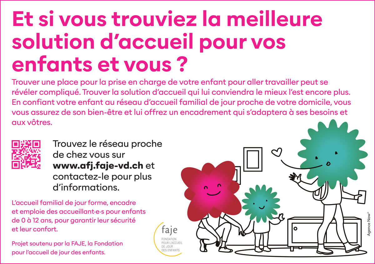 FAJE Campagne de communication Annonces parent